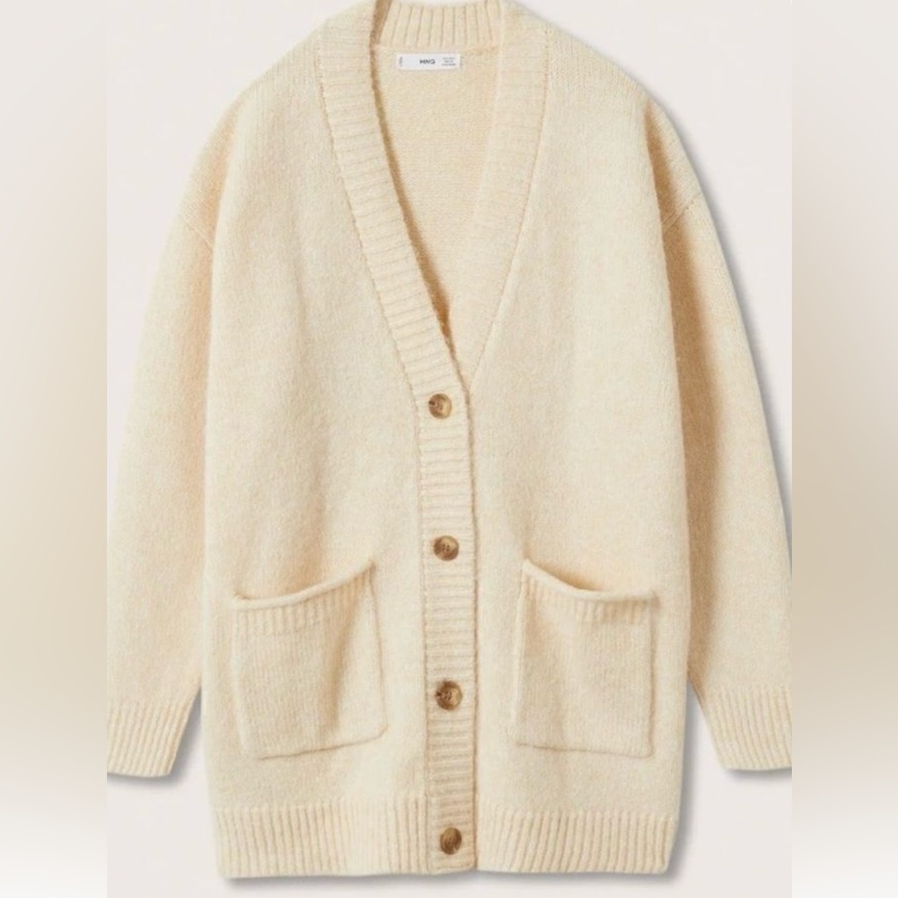 Mango Oversized Cardigan New